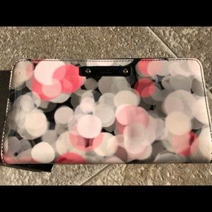 Kate Spade polka dot wallet